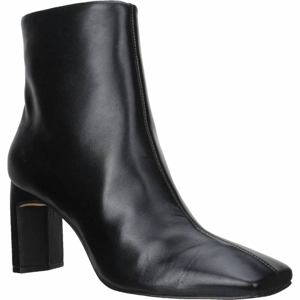 NEW CARRANO women's abigail leather dress boots in black